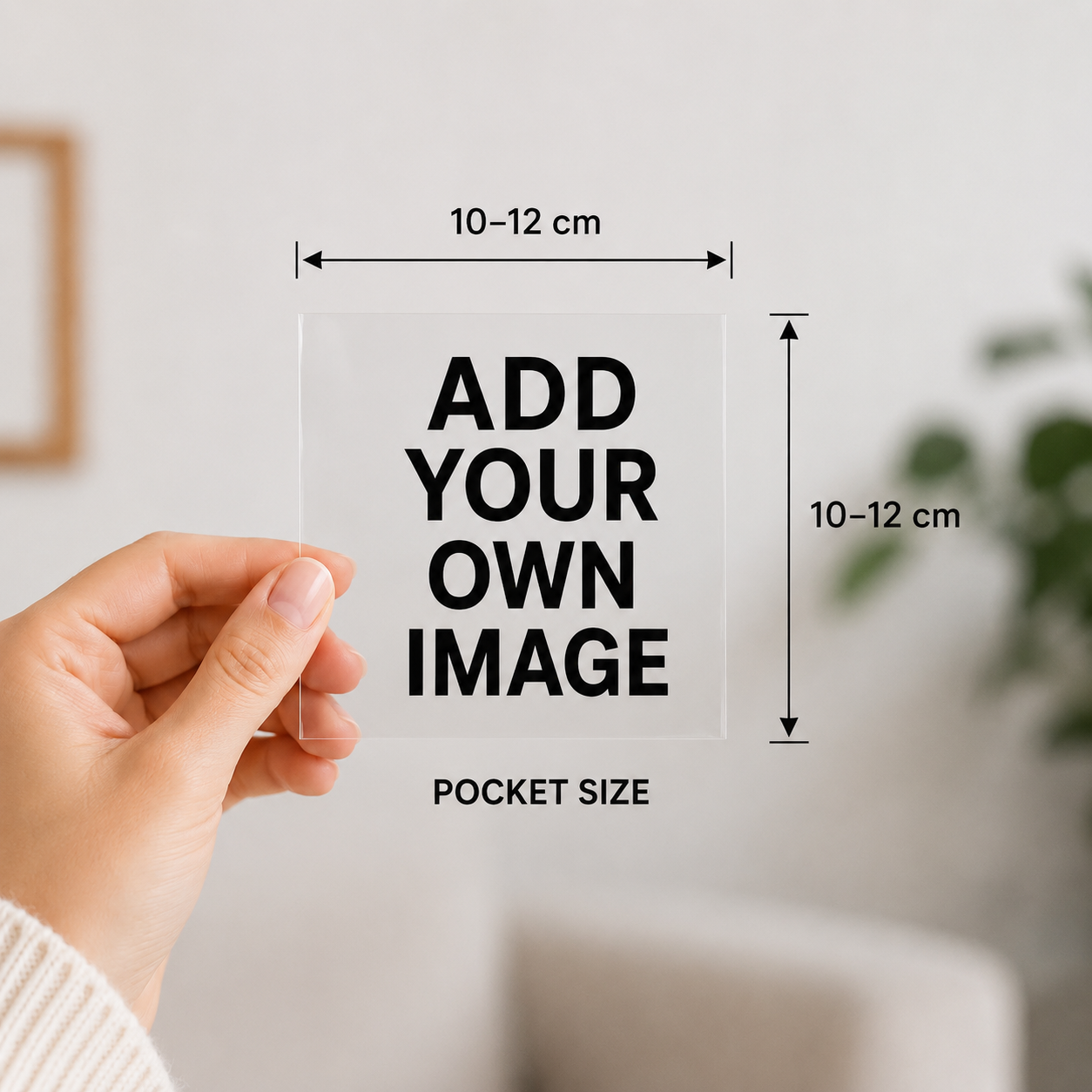 Custom Pocket Size DTF transfers - Add your own image