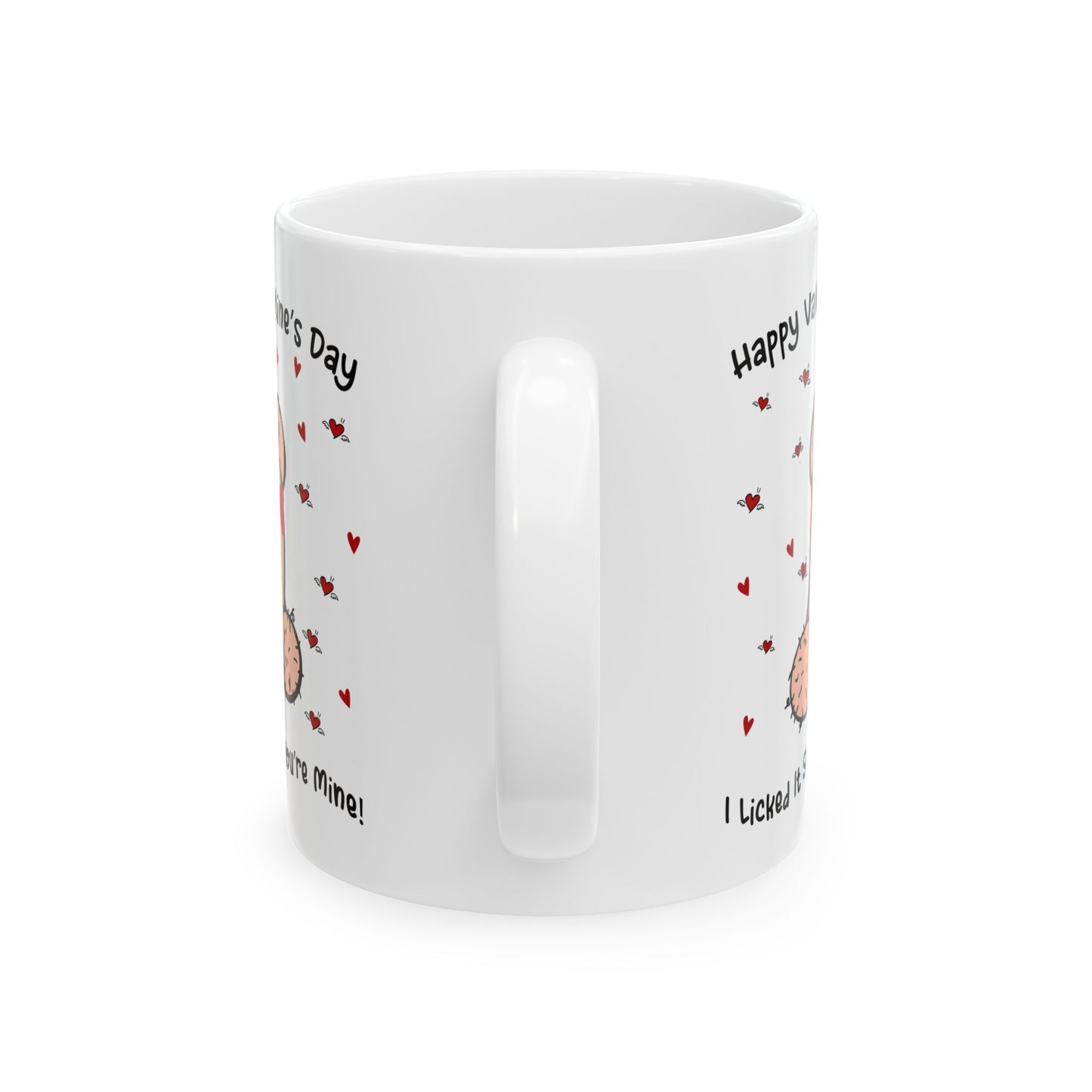 Adult humour valentines mug /mug gifts I licked it so your mine