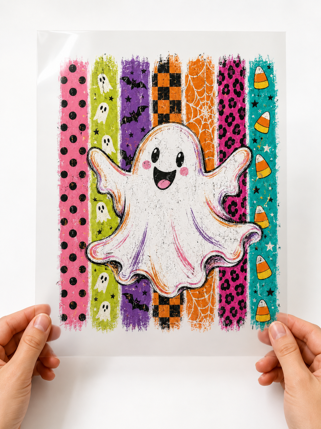 A4 Halloween DTF transfers