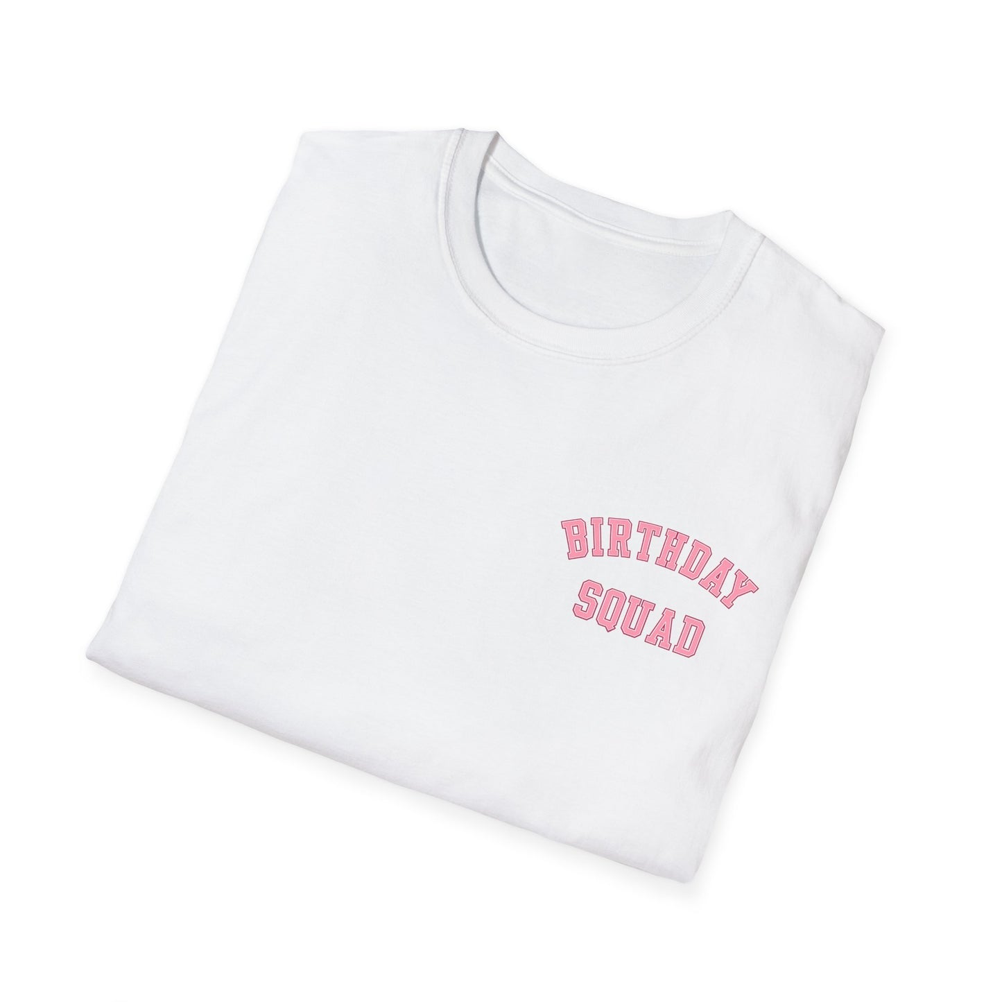 Birthday squad T-shirts