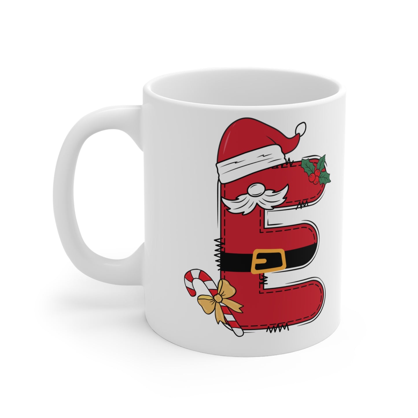 christmas alphabet letter mug gifts
