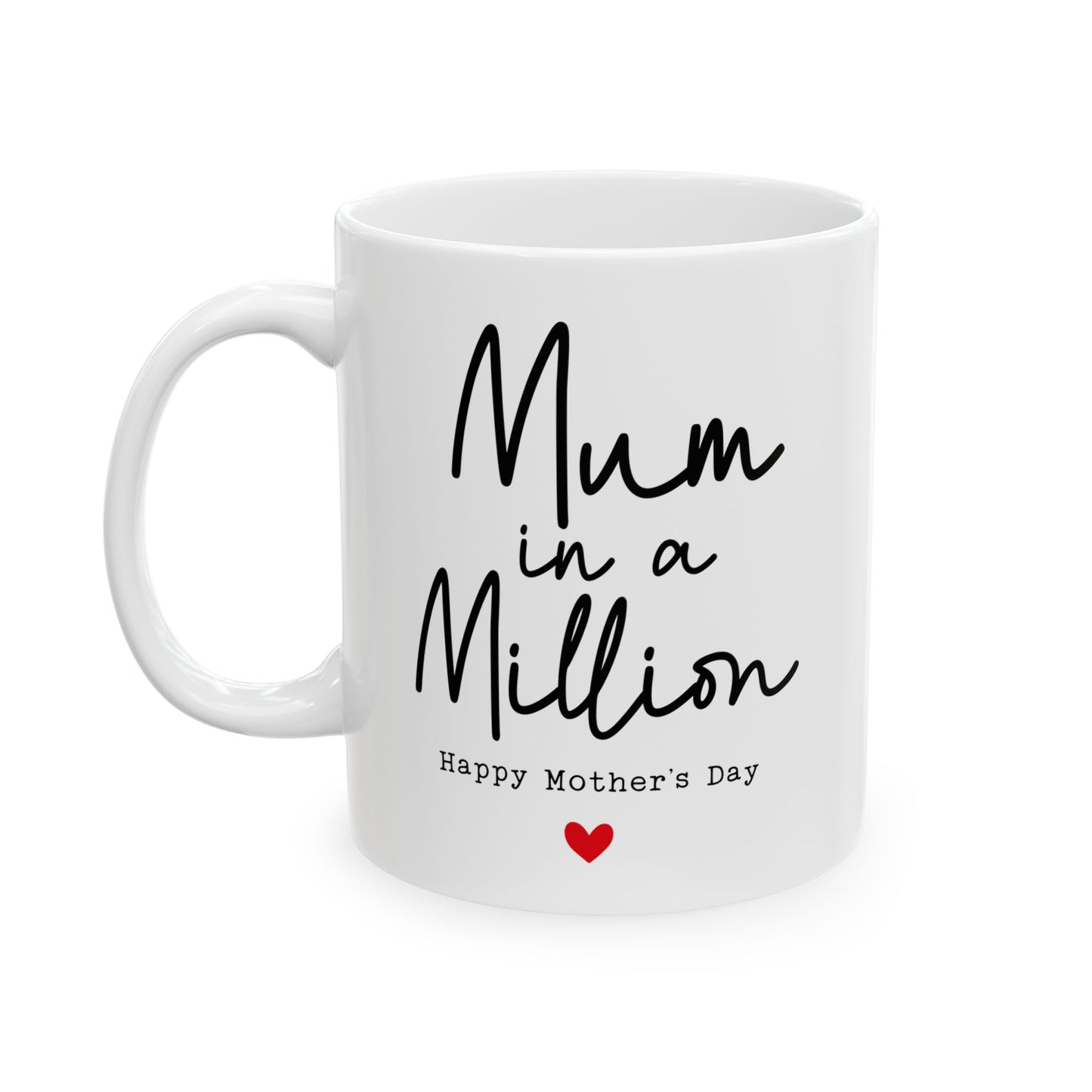 mum in a million Happy mothers day mug gifts mug card gift