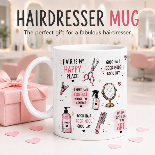 Hairdresser mugs -mug gifts