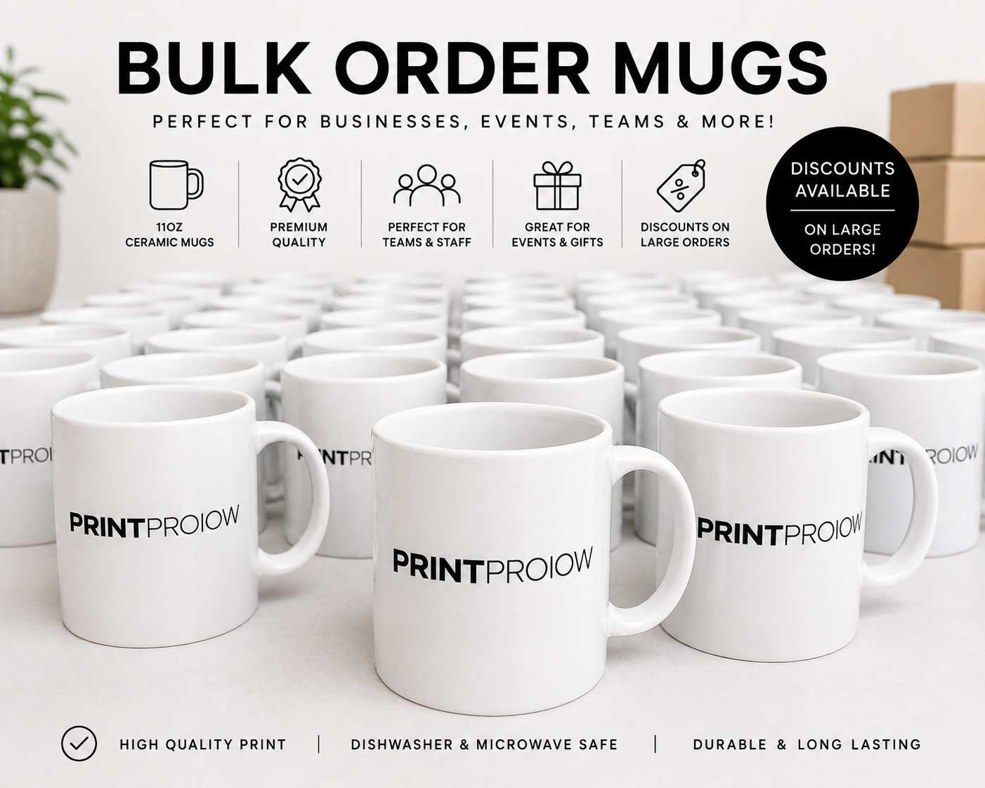 Bulk Order Personalised Mugs