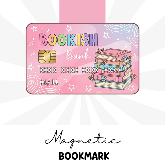 bookish bank magnetic bookmarks