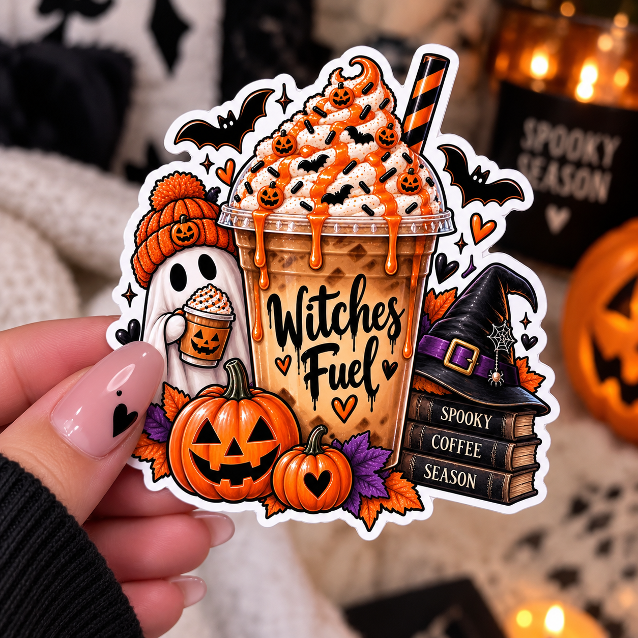Witches fuel Halloween stickers