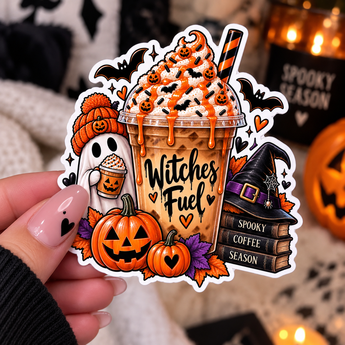 Witches fuel Halloween stickers