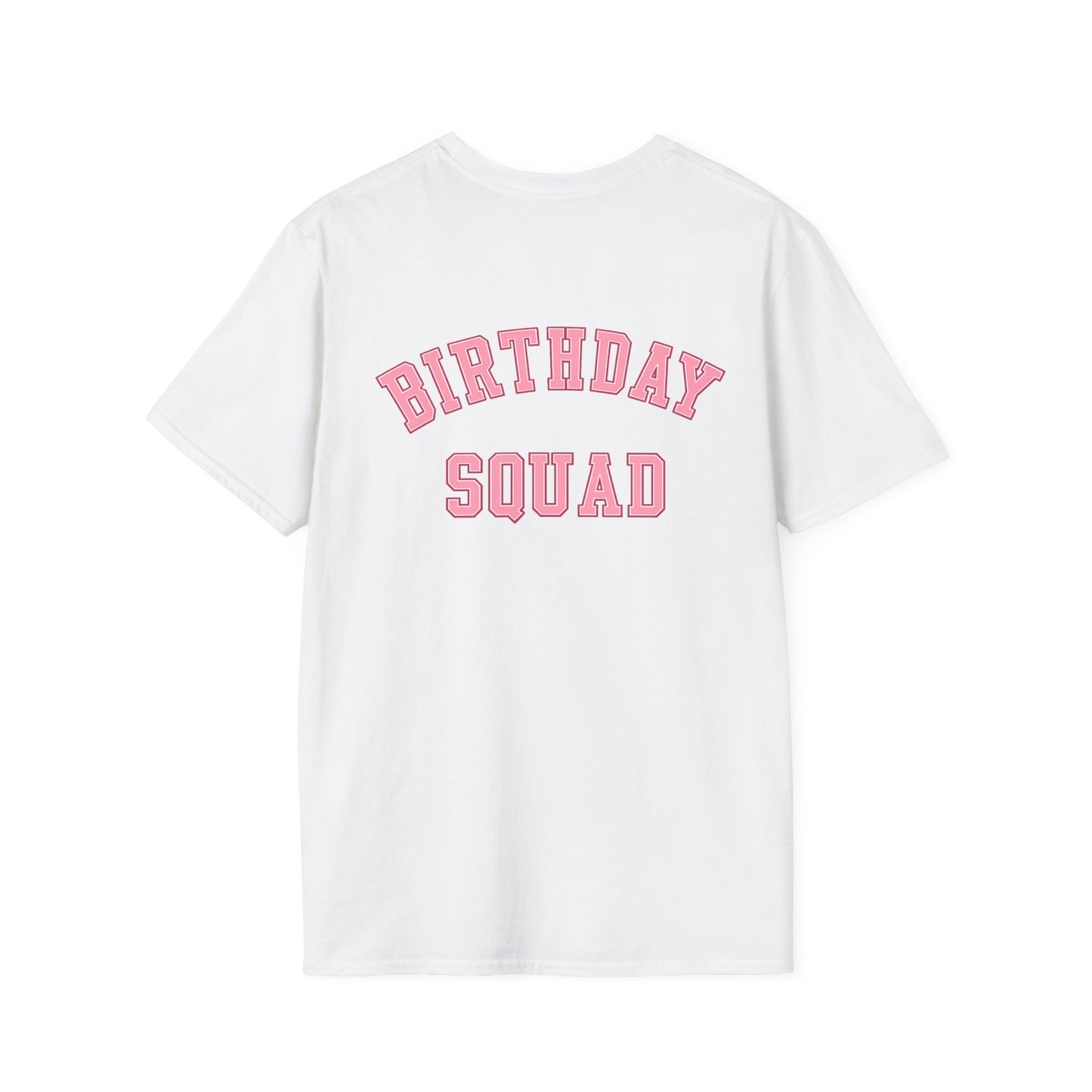 Birthday squad T-shirts