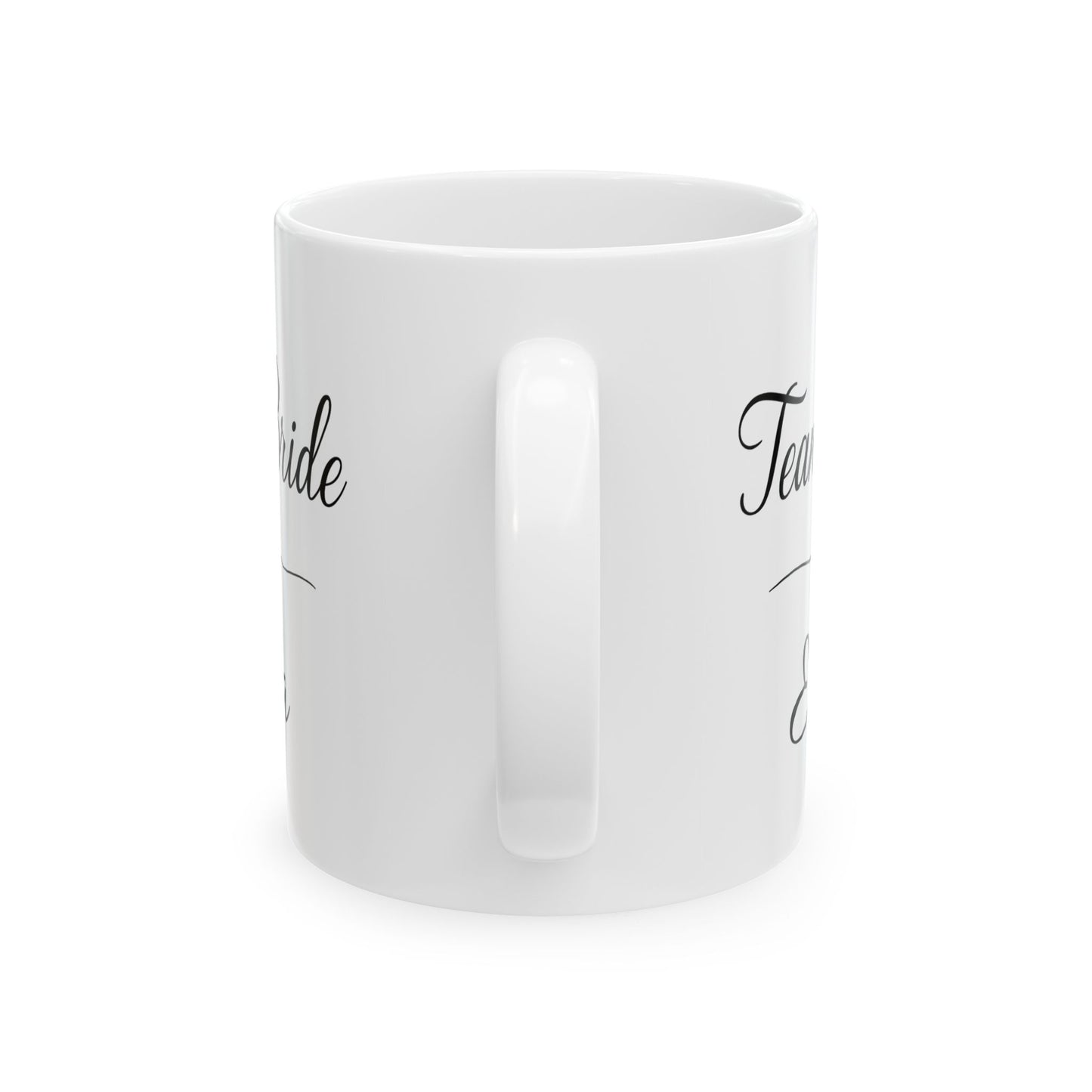 personalised team bride mugs