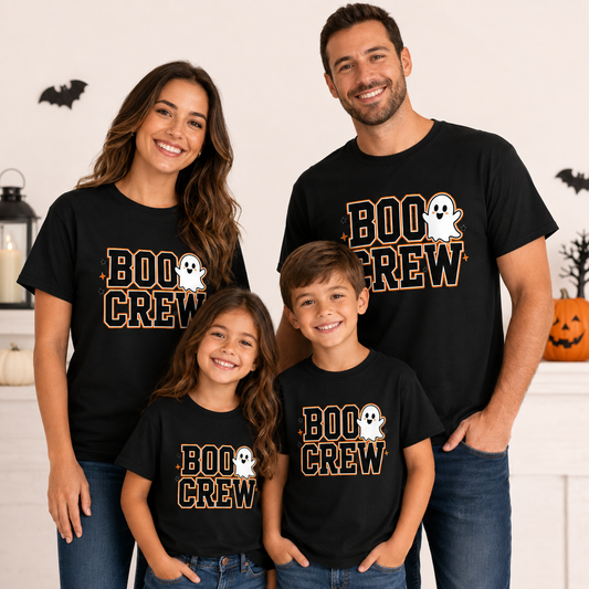 Boo Crew Halloween T-shirts