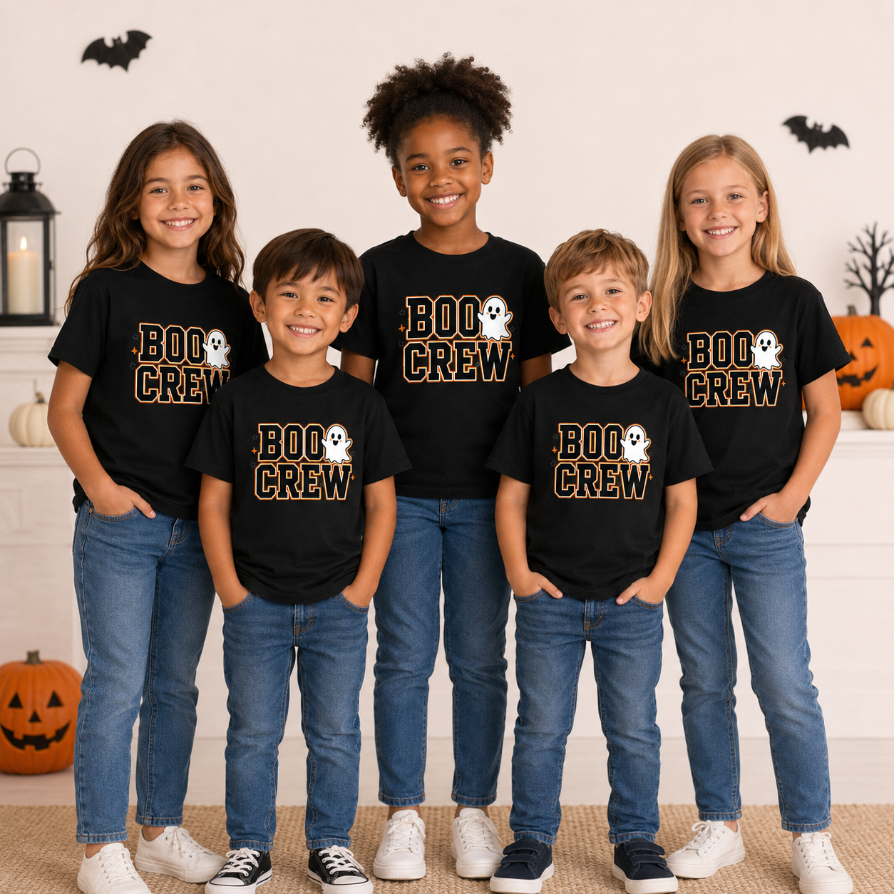 Boo Crew Halloween T-shirts