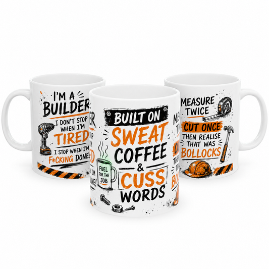Funny Builder 11oz ceramic mugs