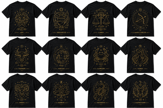 Zodiac Collection Adult T-shirts