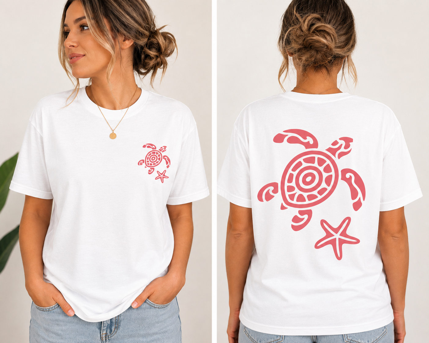 Ocean Vibes Turtle Tshirts