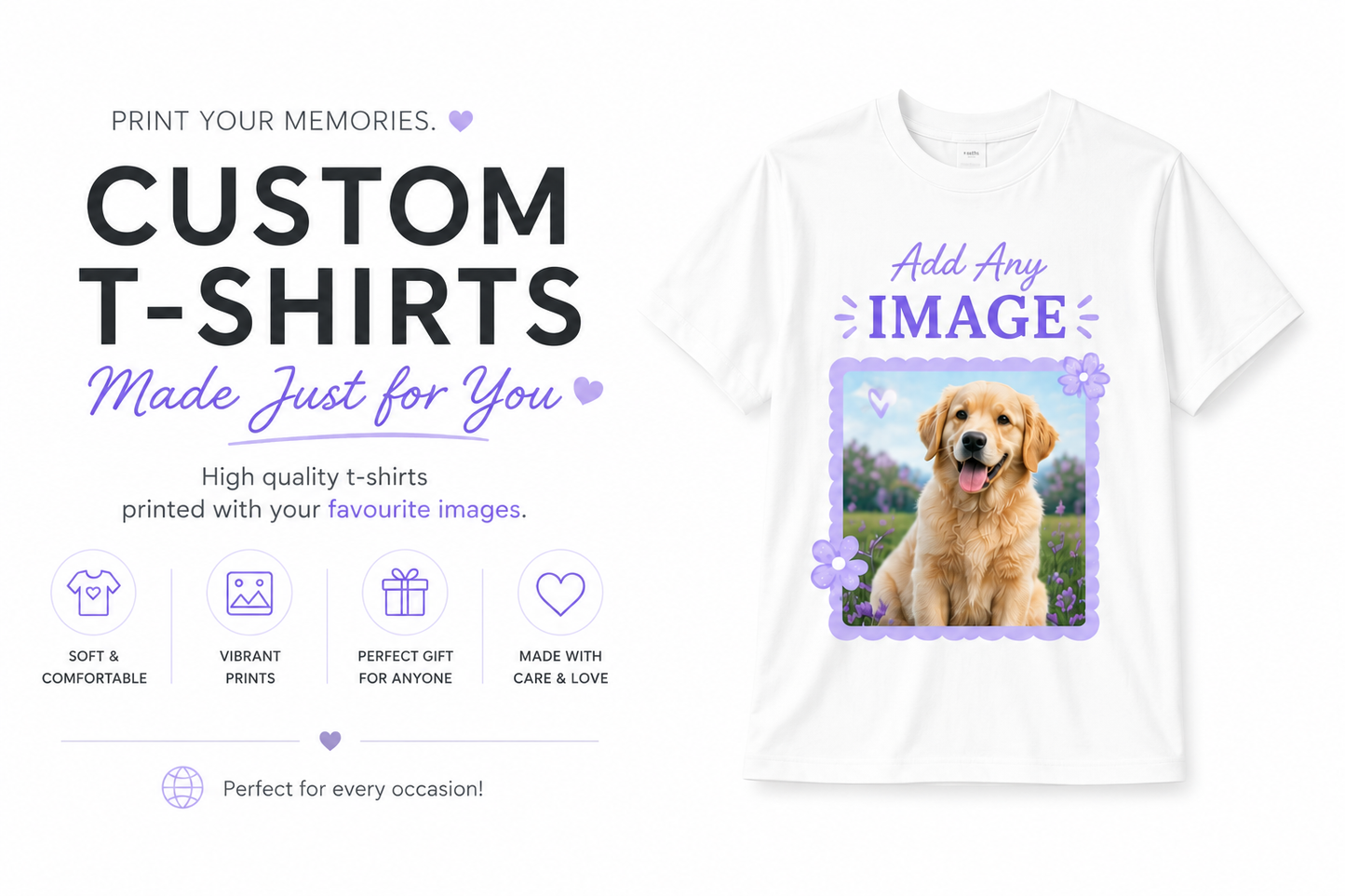 custom Photo T-shirts add any image