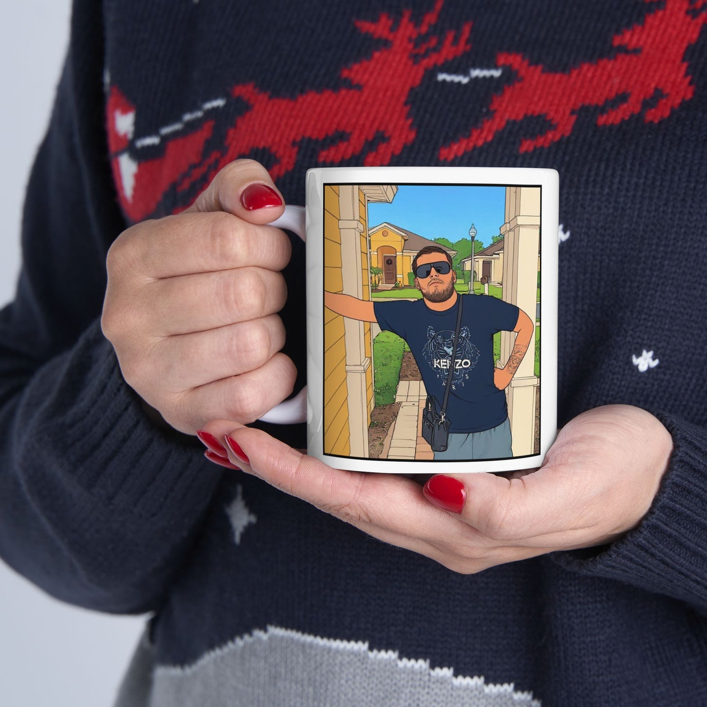Cartoonify photo mug gifts