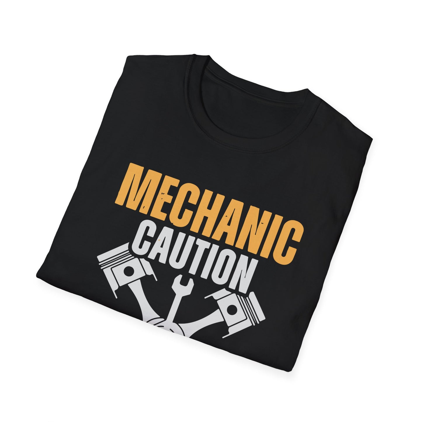 Mechanic caution offensive language likely t-shirts