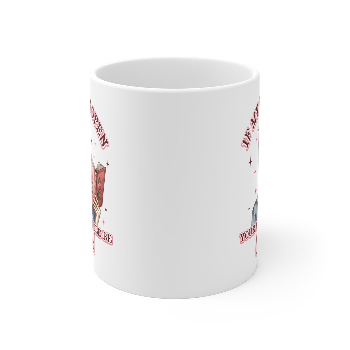 if my book is open my mouth should be closed