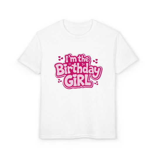 kids I'm the birthday girl t-shirts