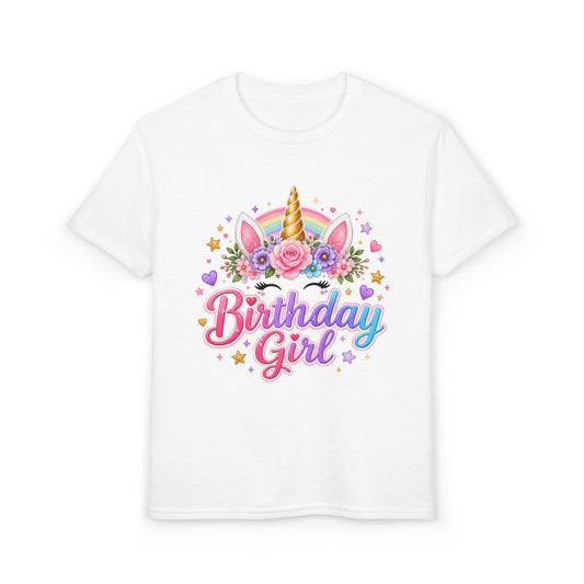 Unicorn birthday T-shirts