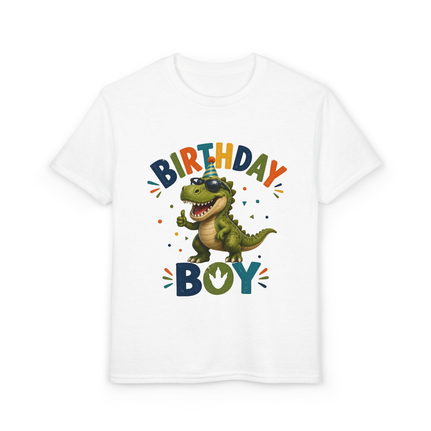 Dino birthday boy T-shirts