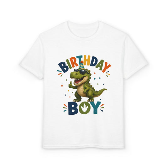 Dino birthday boy T-shirts