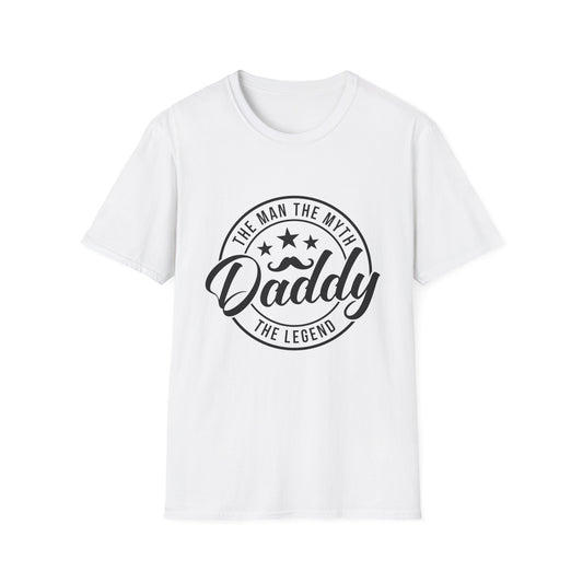 Adult short sleeve t-shirt /the man the myth daddy the legend