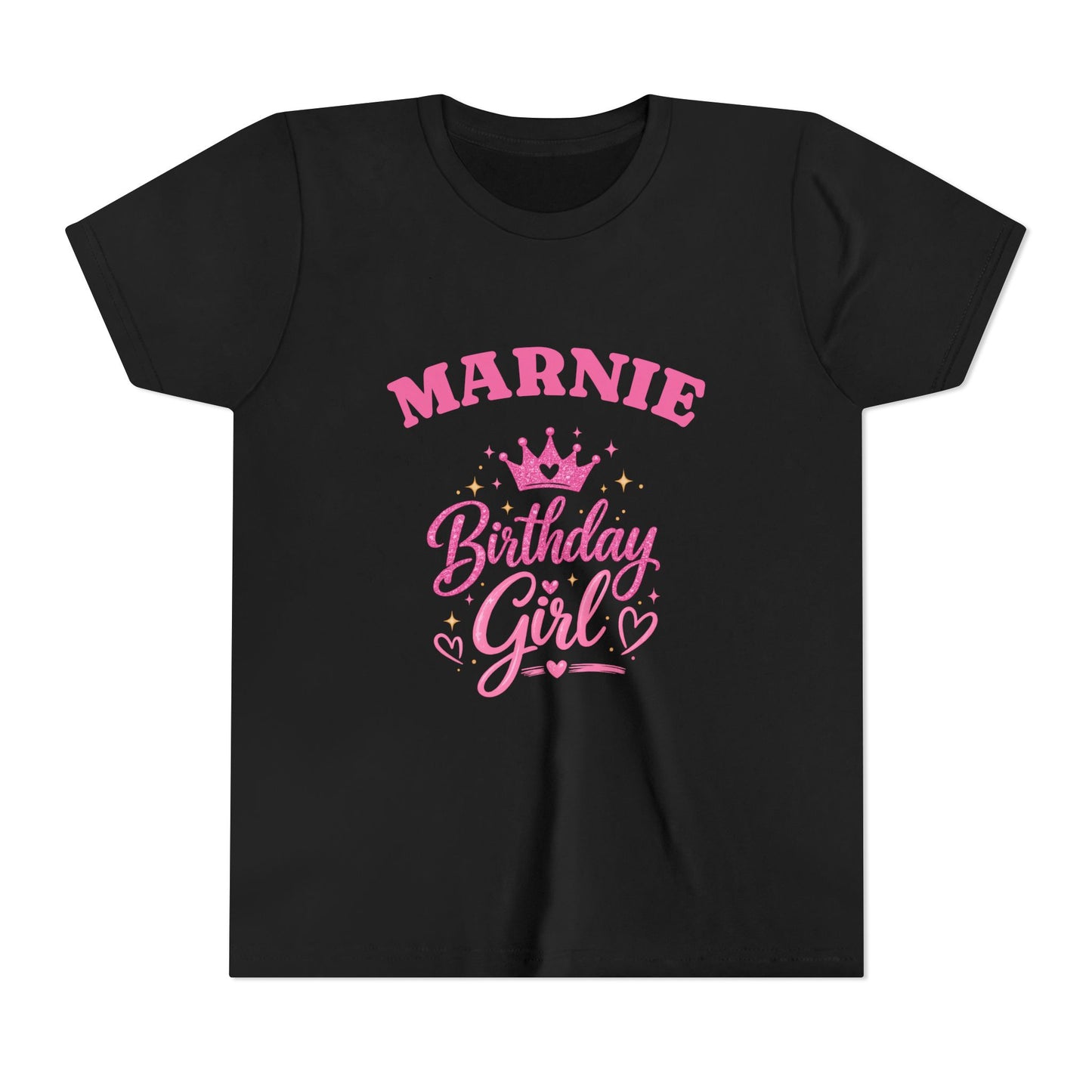 Birthday girl personalised T-shirts