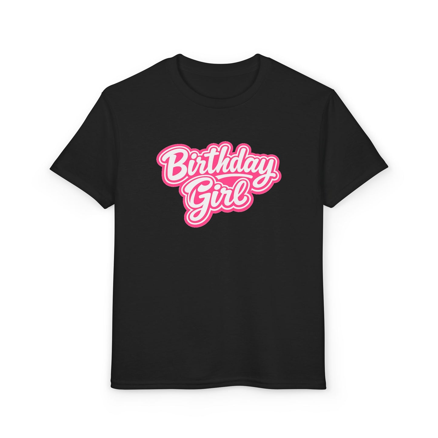 personalised Birthday Girl T-shirts with custom name
