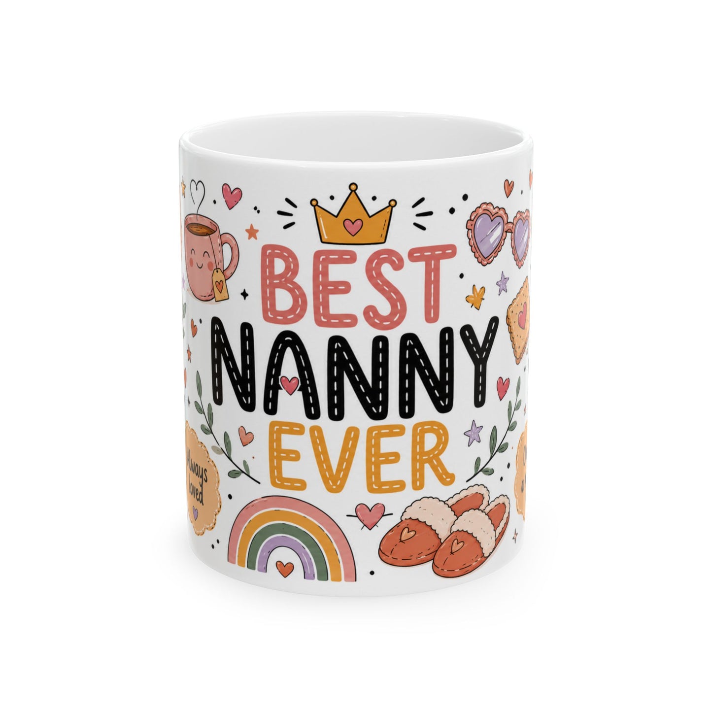 Best Nanny Ever 11oz ceramic mugs