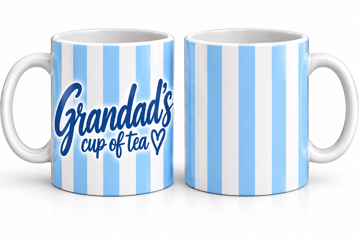 Grandad’s cup of tea mug gifts