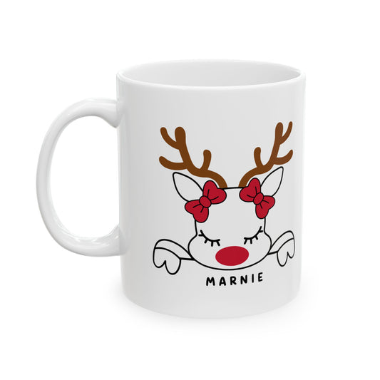 personalised reindeer mug gifts