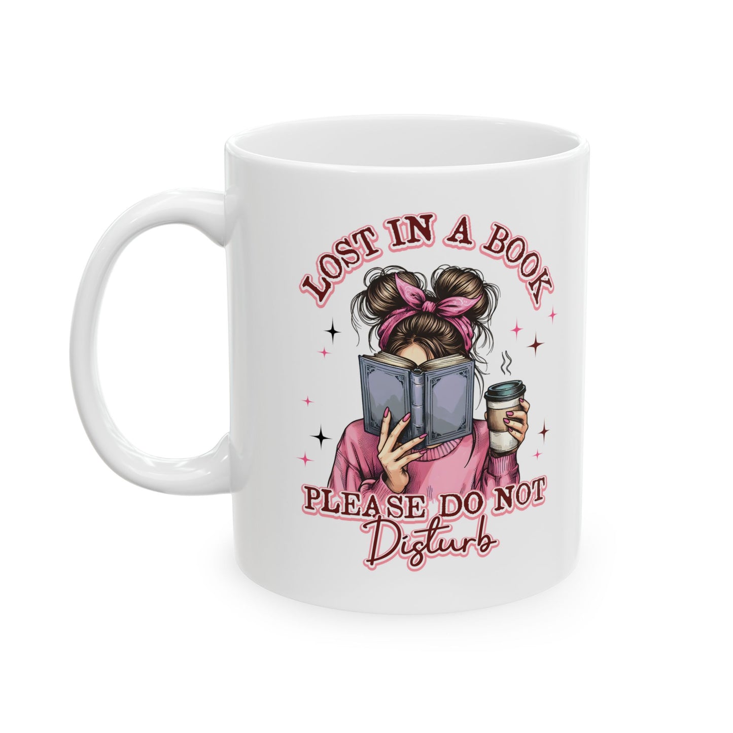 lost in a book please do not disturb mugs