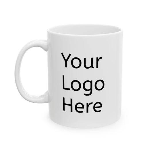 Custom logo mugs