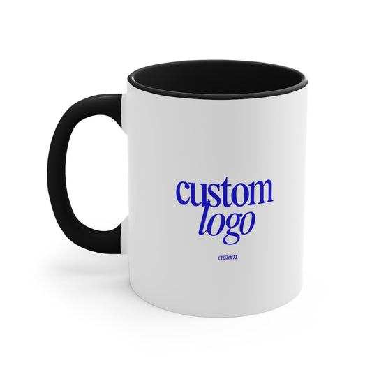 Custom logo mugs