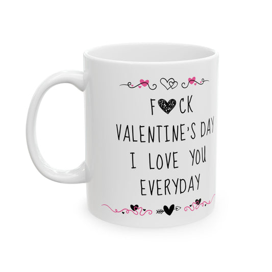 Adult humour valentines mugs