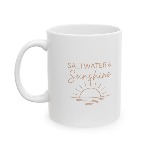 Saltwater and sunshine mugs