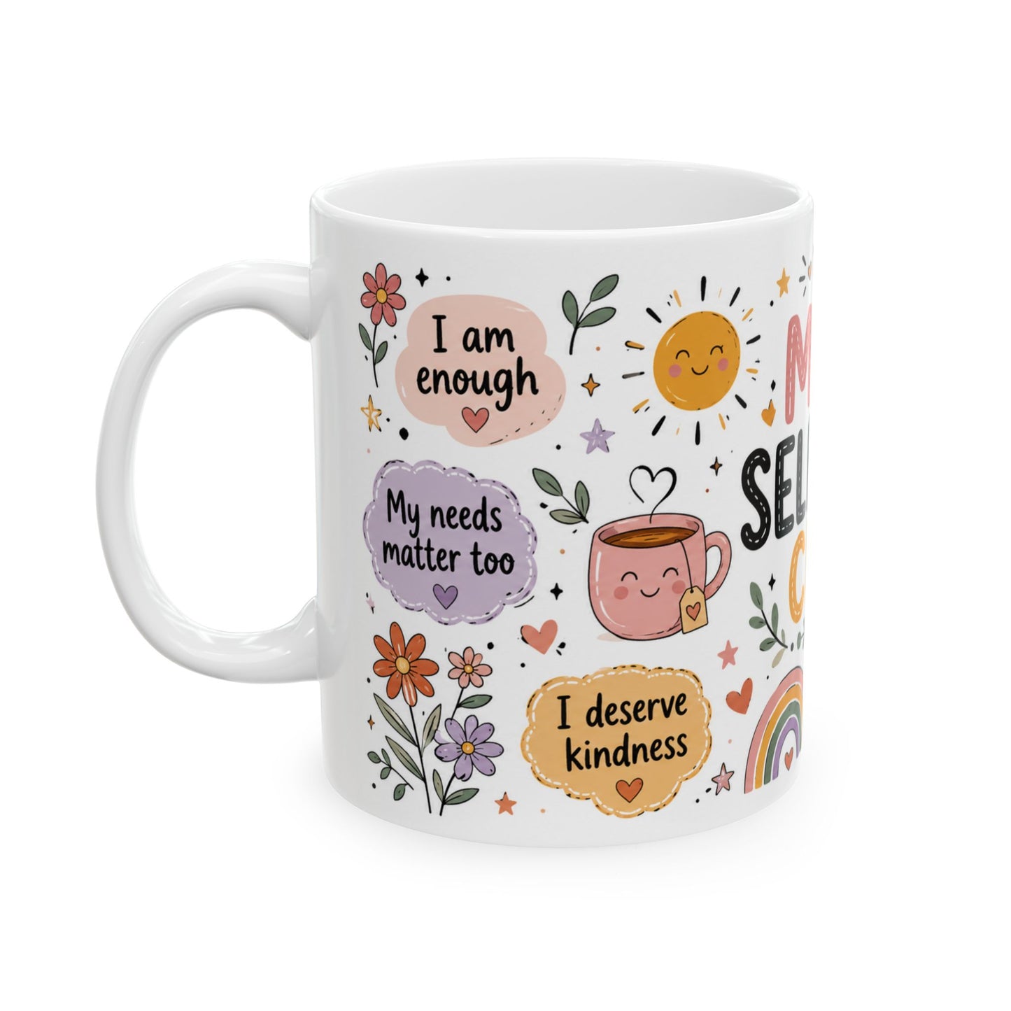 Mum self love club 11oz ceramic mug gifts