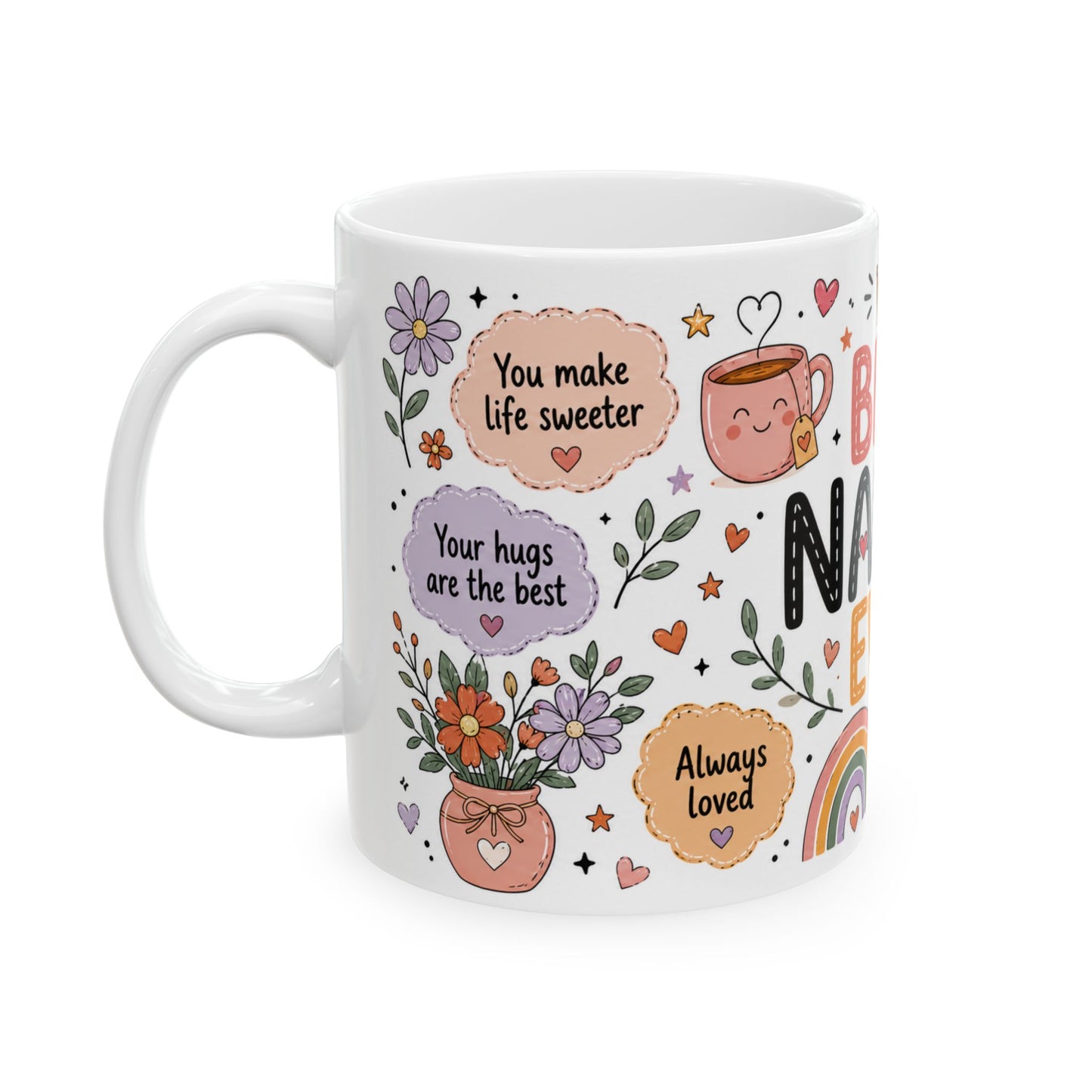 Best Nanny Ever 11oz ceramic mugs