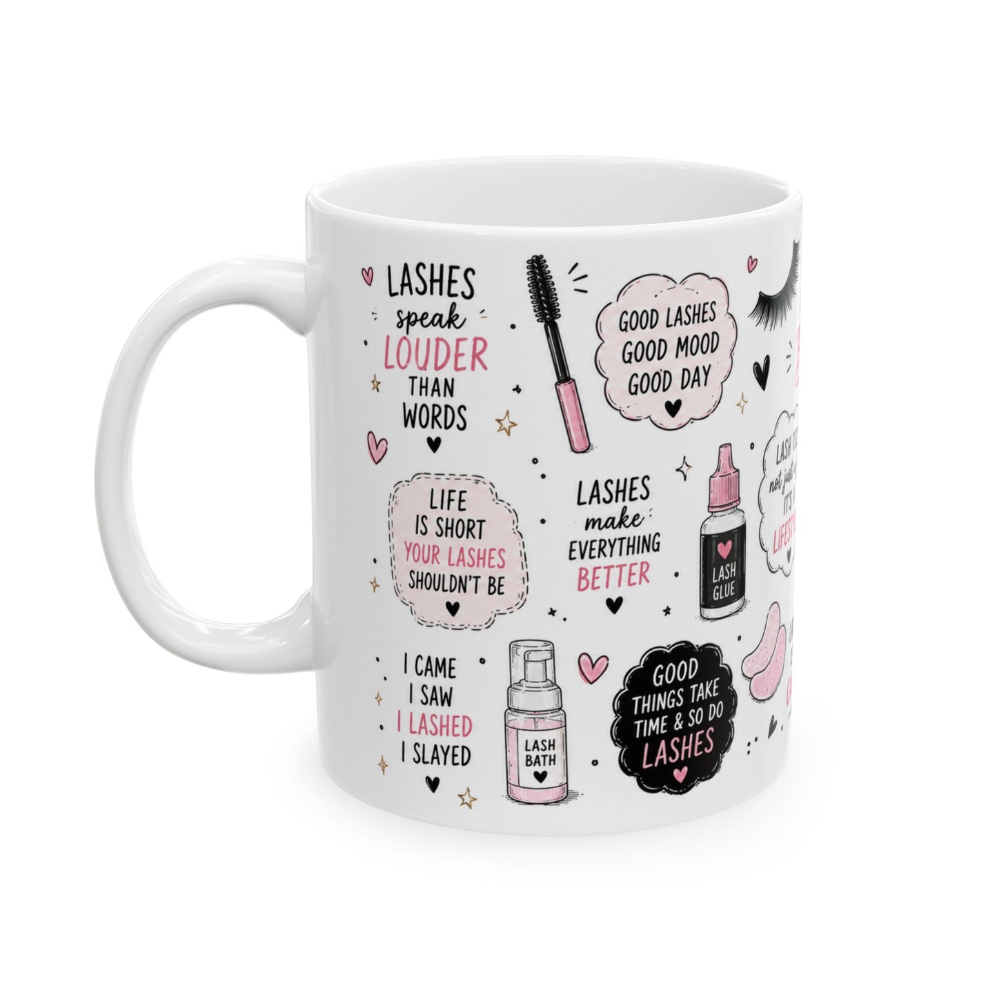 lash tech 11 oz mugs -Lash Boss gifts