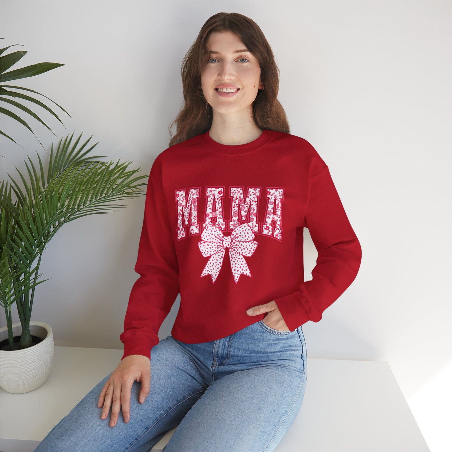 MAMA sweatshirts with bow