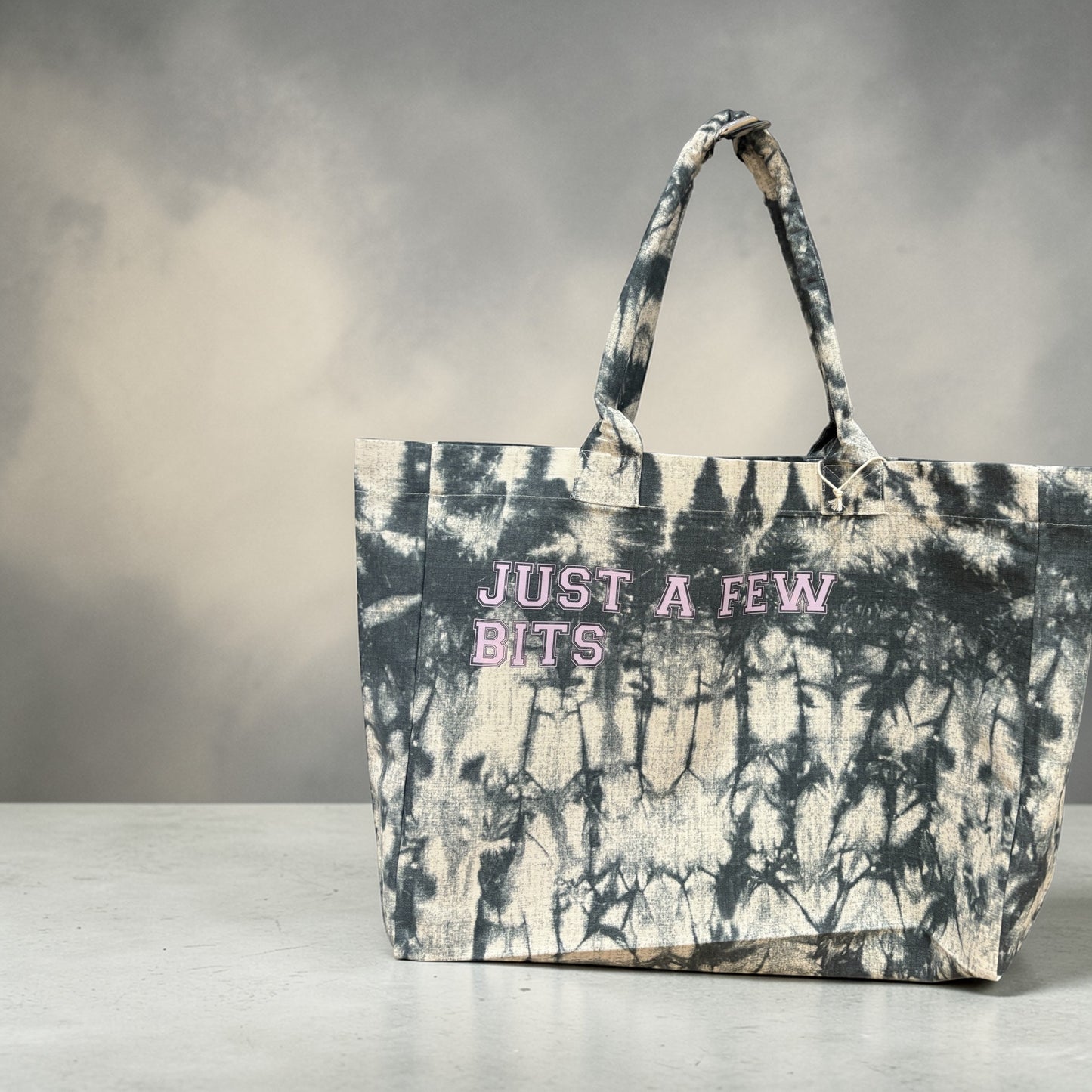 Tote bags large with quote just a few bits