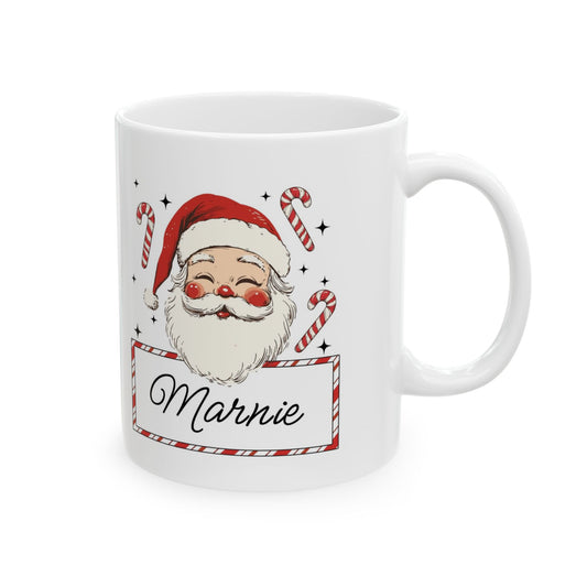 santa personalised Christmas mug gifts