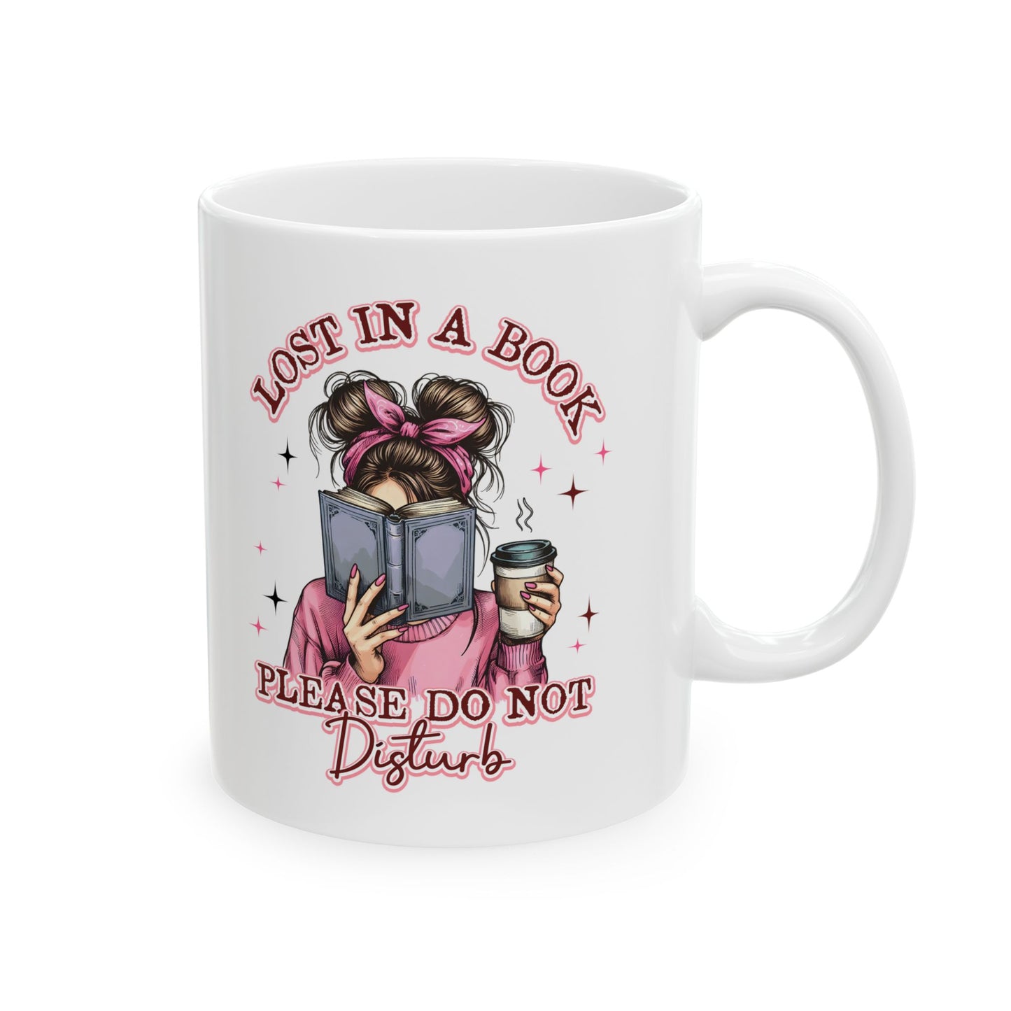 lost in a book please do not disturb mugs
