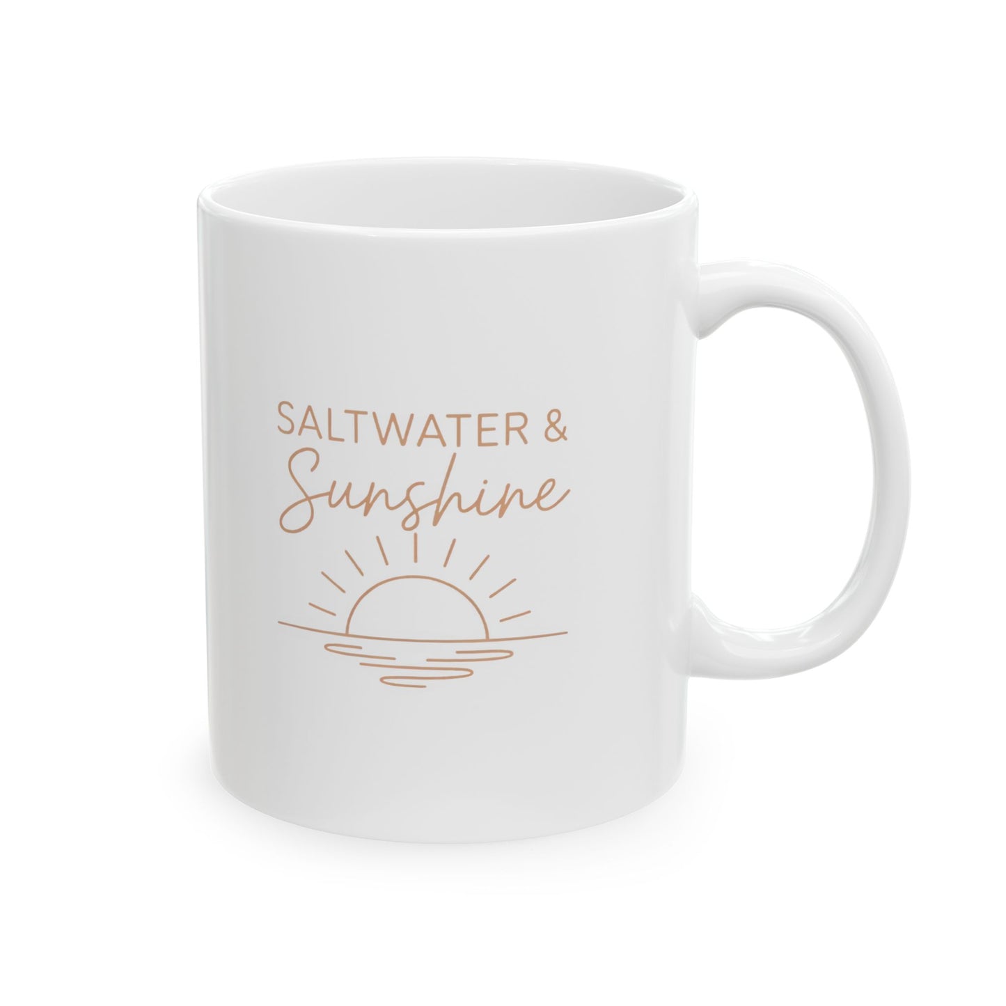 Saltwater and sunshine mugs