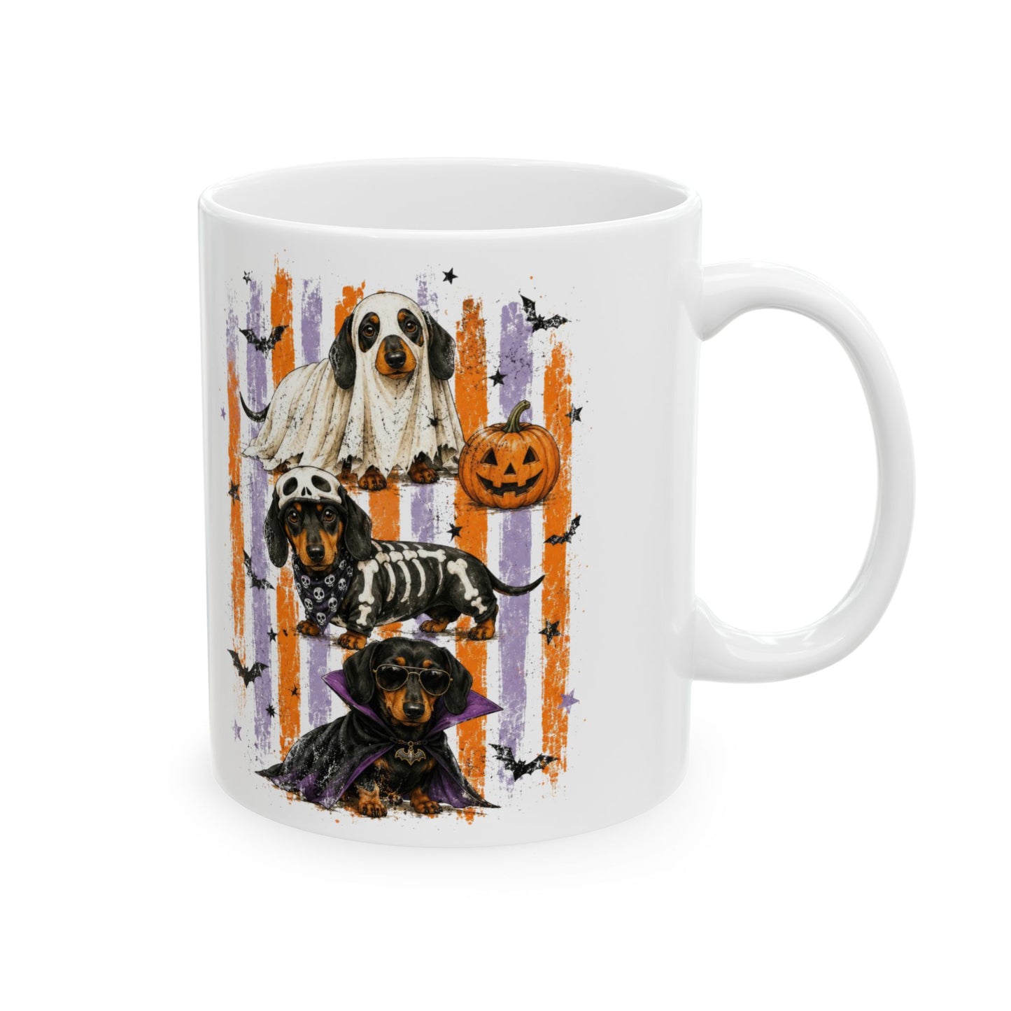 Spooky Sausage dog Halloween mug
