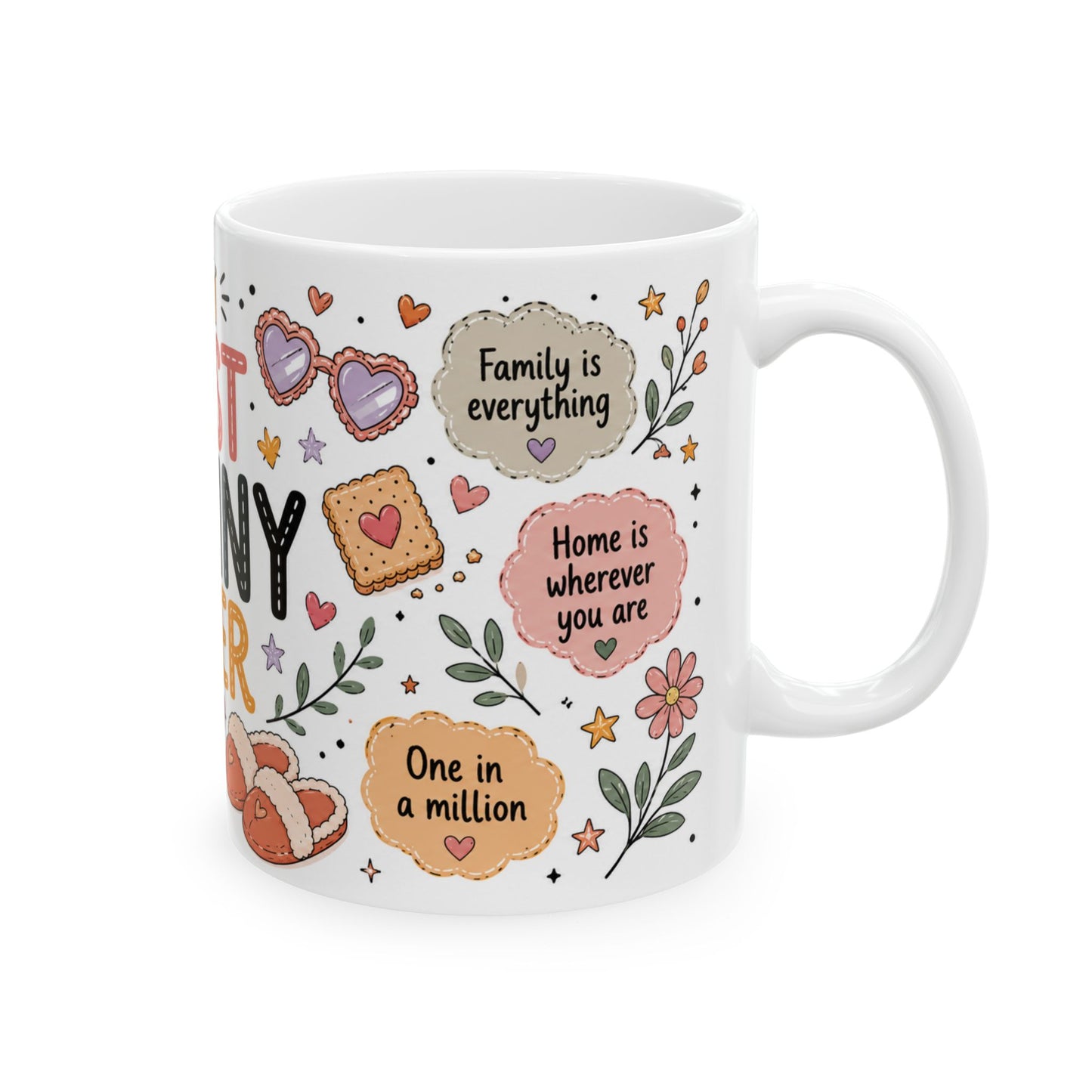 Best Nanny Ever 11oz ceramic mugs